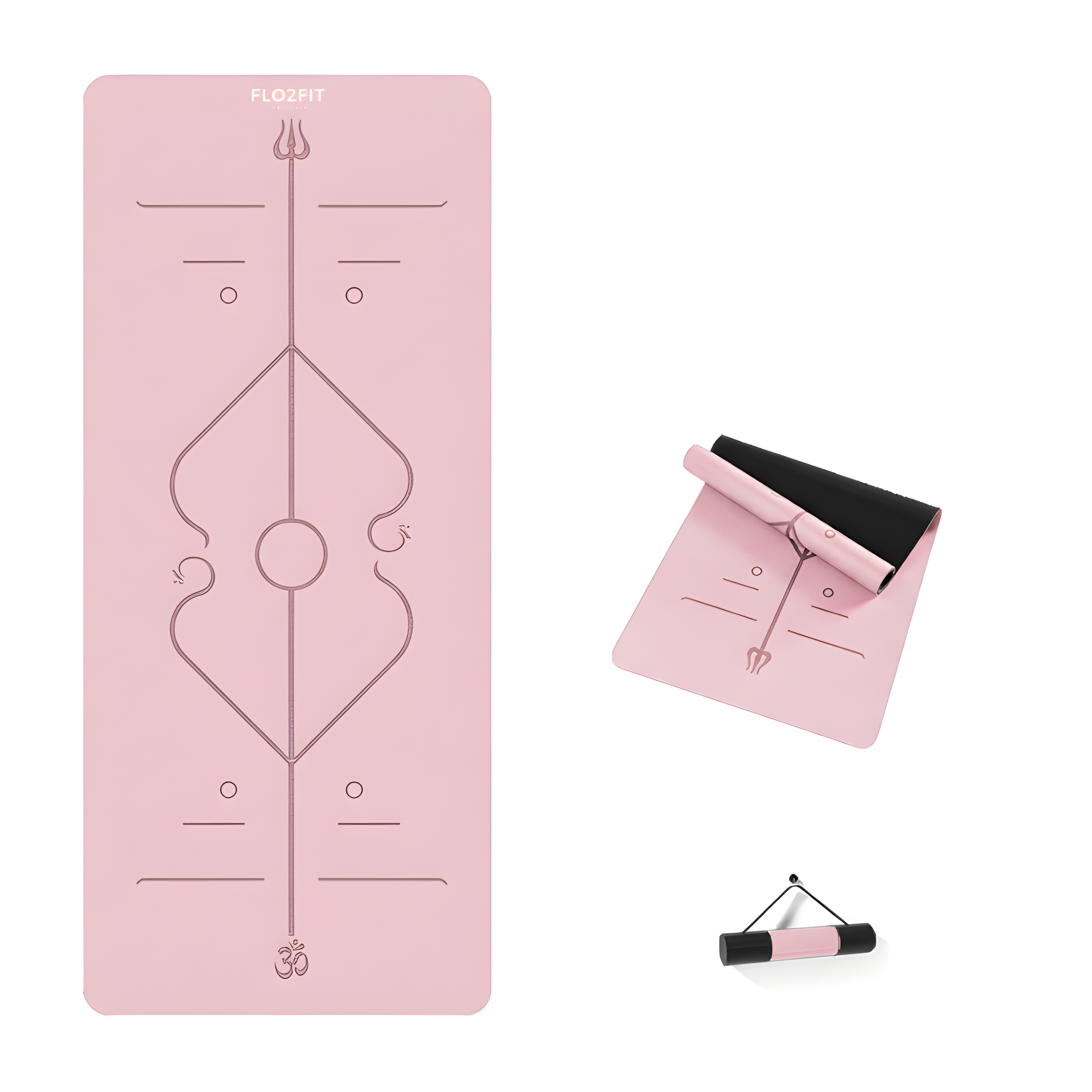 Flo2Fit CocoPU Mat (Pose Alignment Pattern)