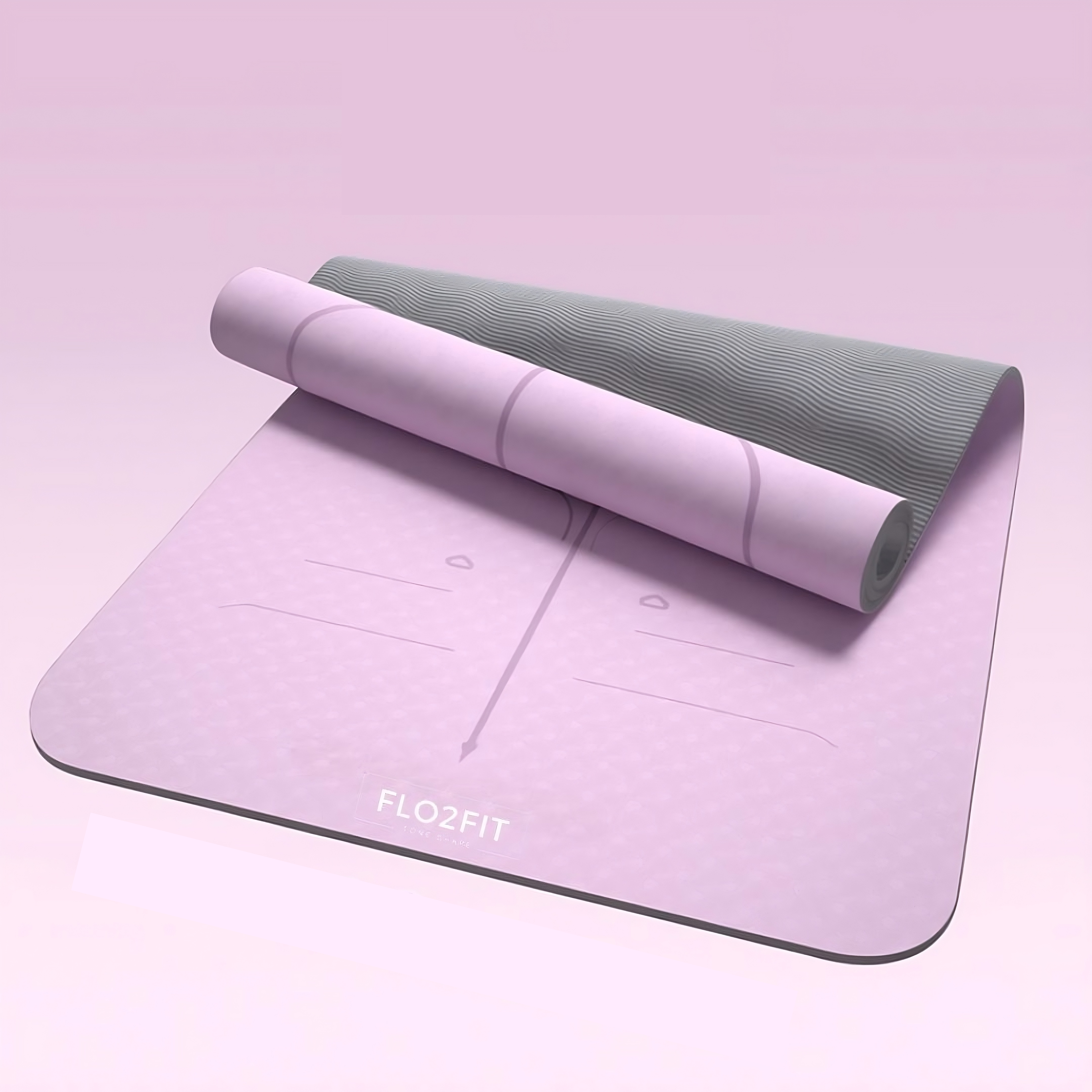 Flo2Fit CocoPU Mat (Pose Alignment Pattern)